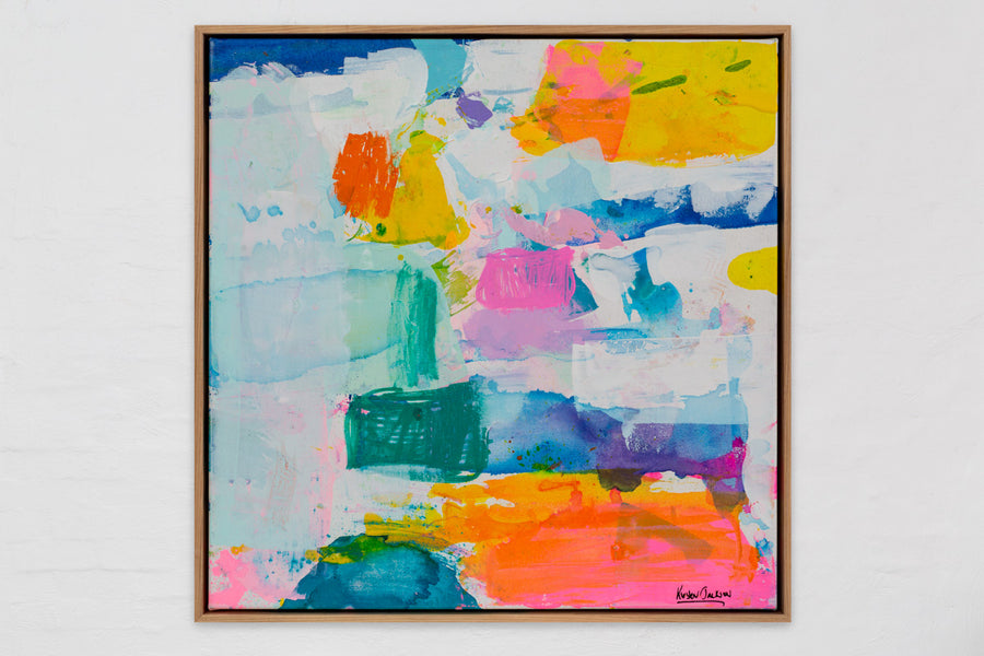 Tequila sunrise #3  63cm x 63cm