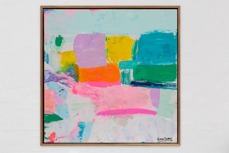 Tequila sunrise #5  63cm x 63cm