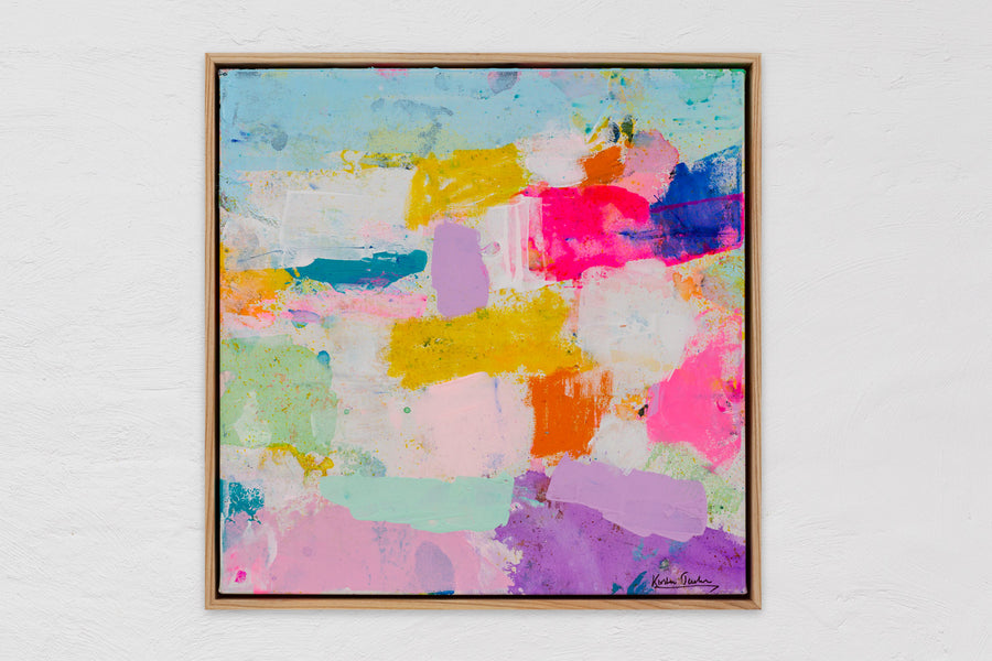 Open my heart #6  53cm x 53cm