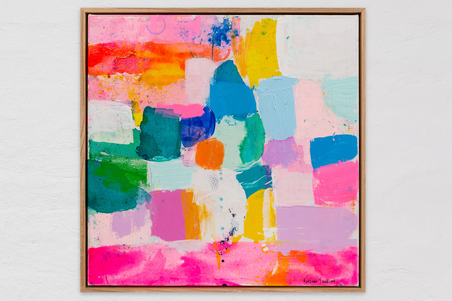 Seeking the sun #4   63cm x 63cm