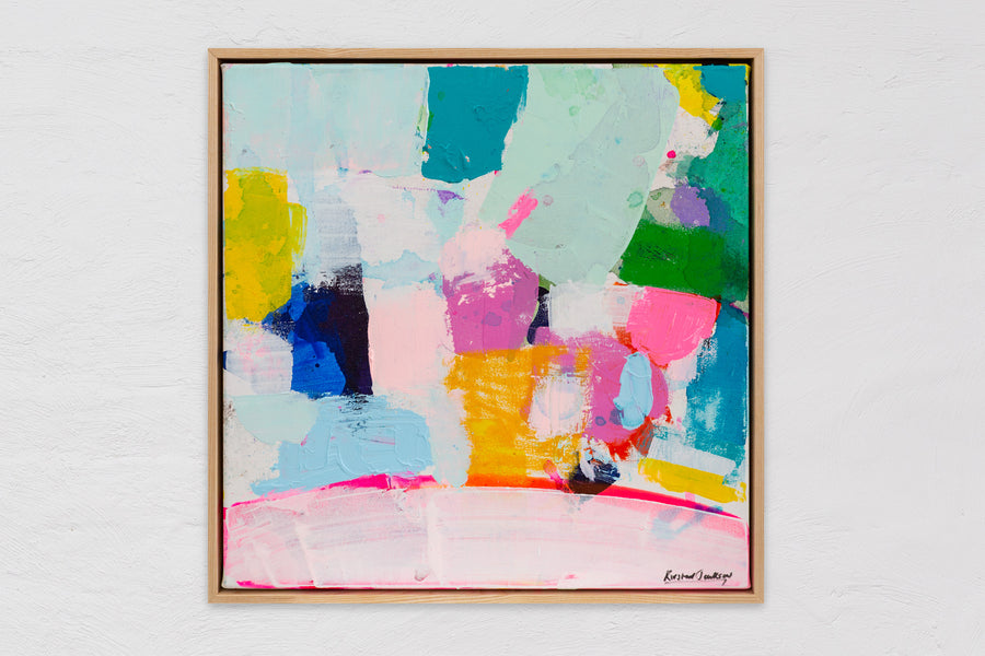 Seeking the sun #5   53cm x 53cm