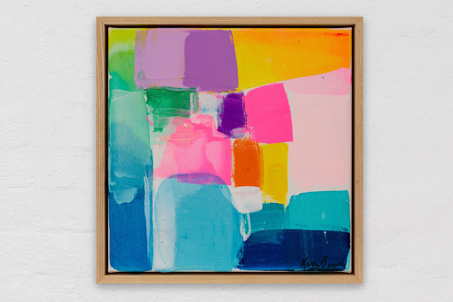 Electric love #4  33cm x 33cm