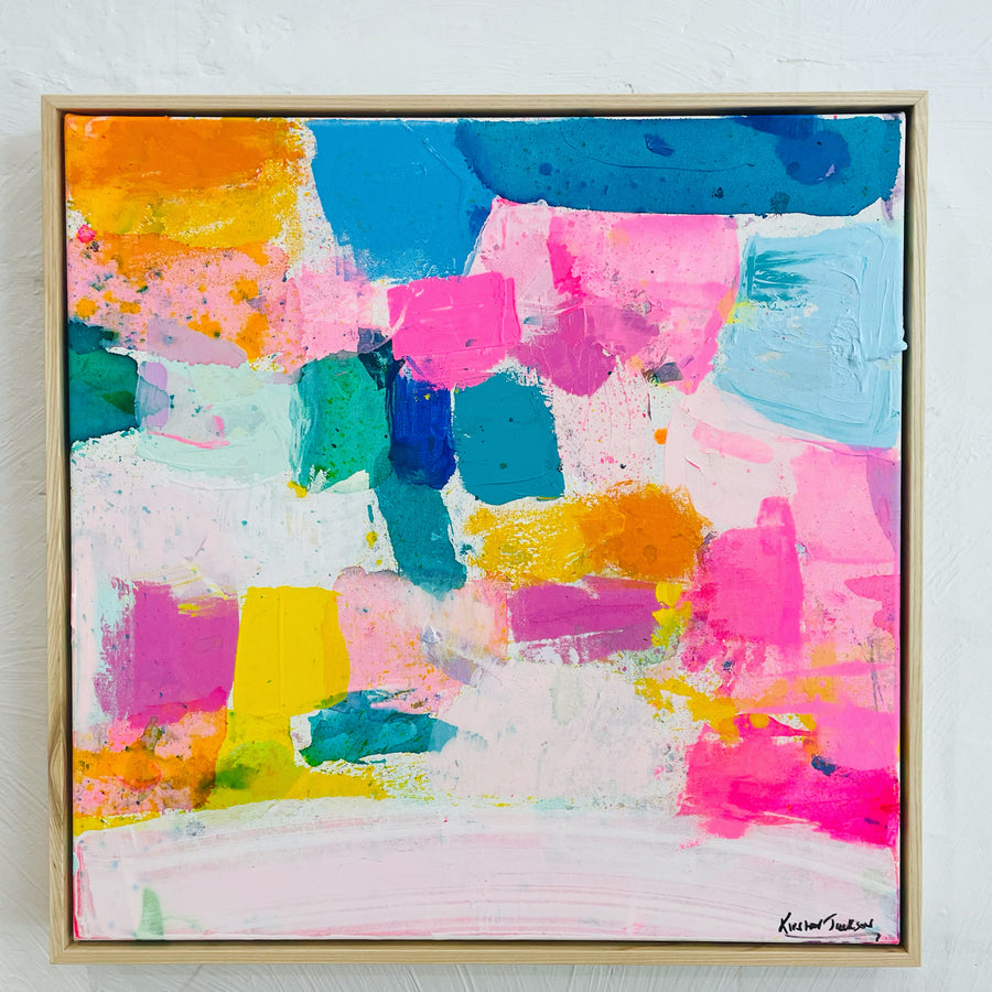Seeking the sun #1  63cm x 63cm
