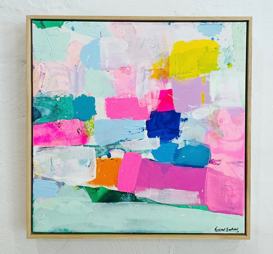 Seeking the sun #3   63cm x 63cm