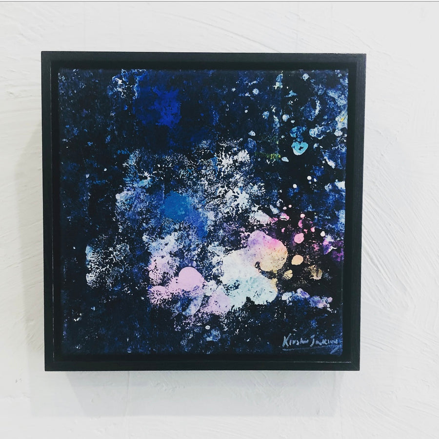 Blue Tango series #1 33cm x 33cm