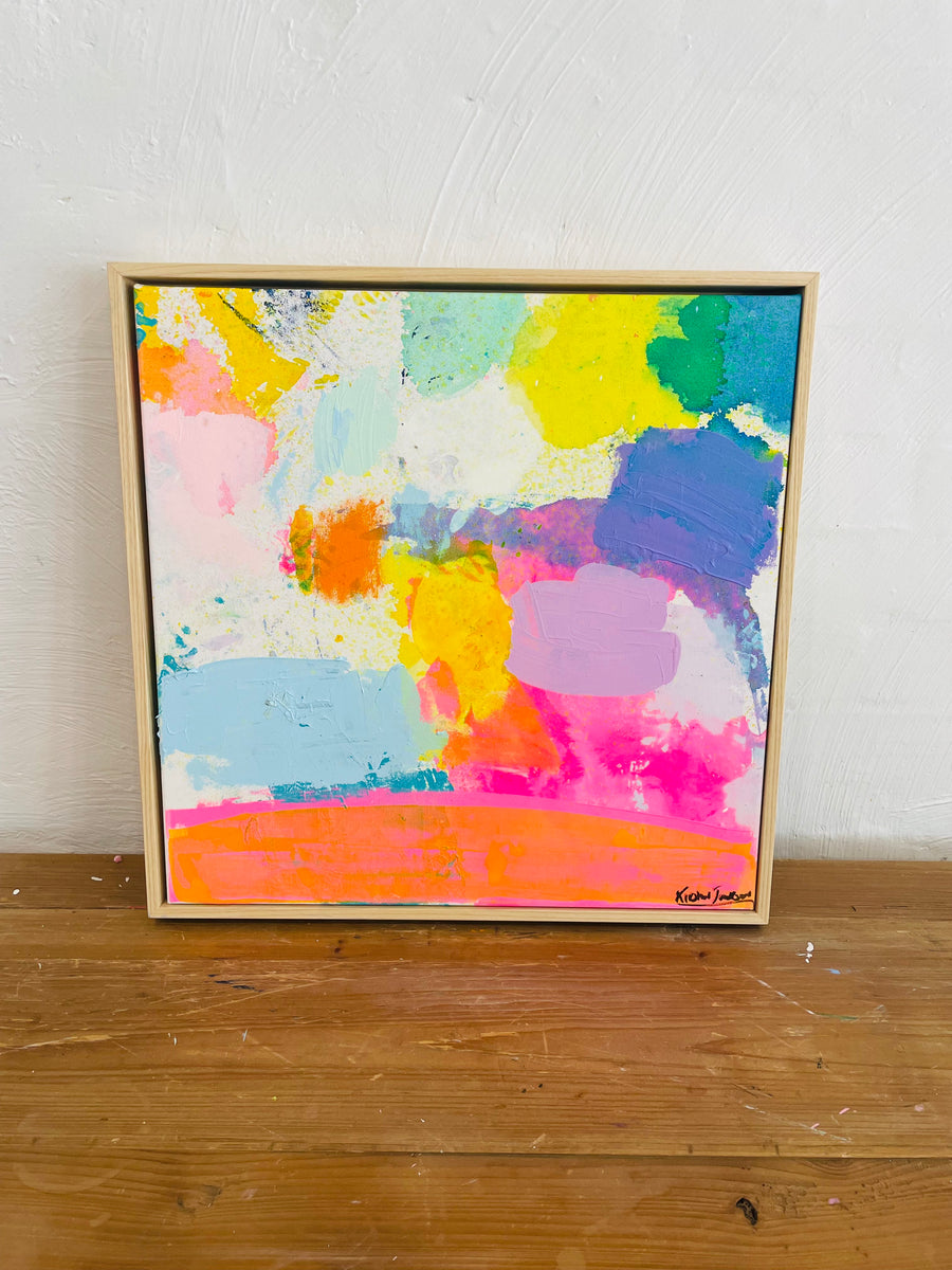 Golden moments #5  53cm x 53cm