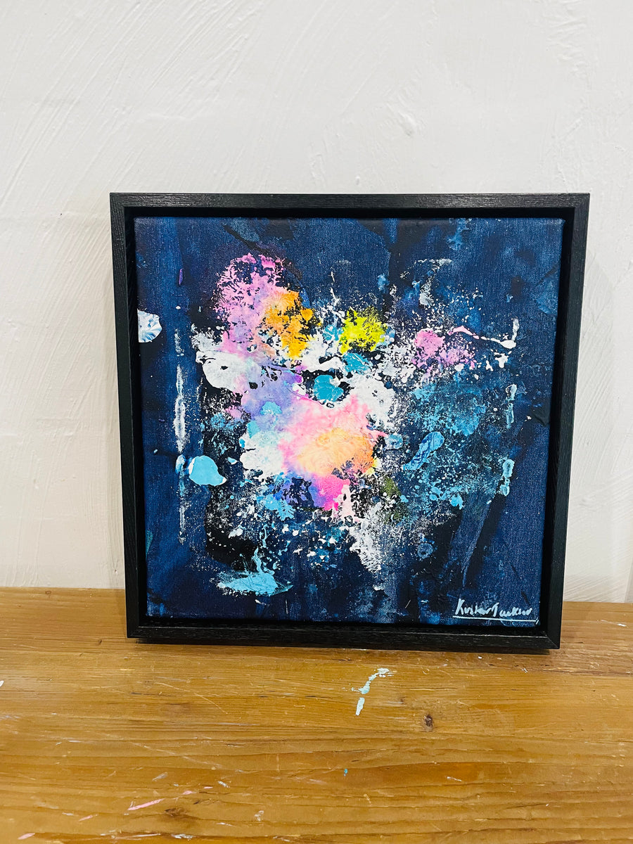 Blue Tango mini #5  33cm x 33cm