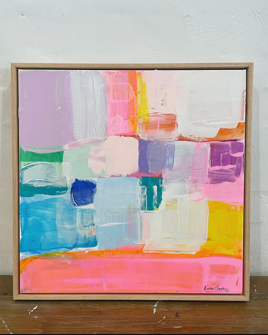 Joy  53cm x 53cm