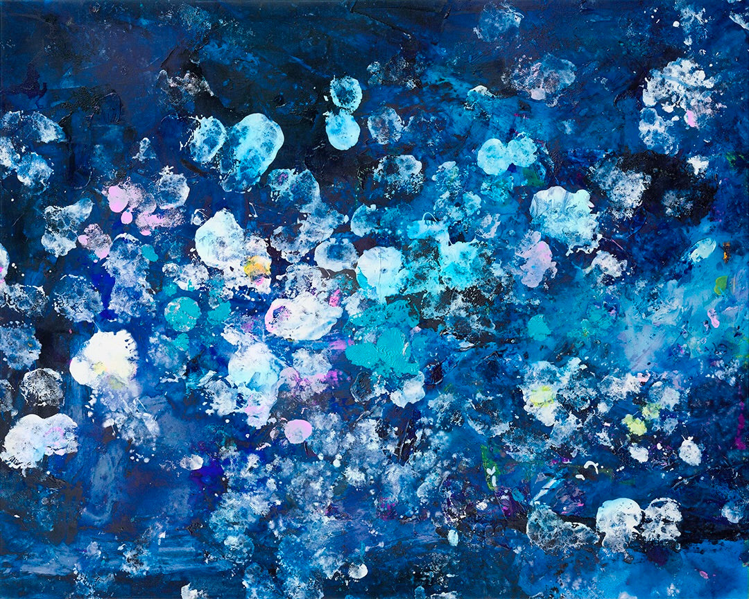 Blue tango series 153cm x 123cm