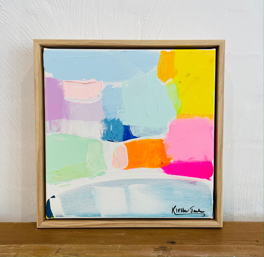 Vibrant love #6  33cm x 33cm