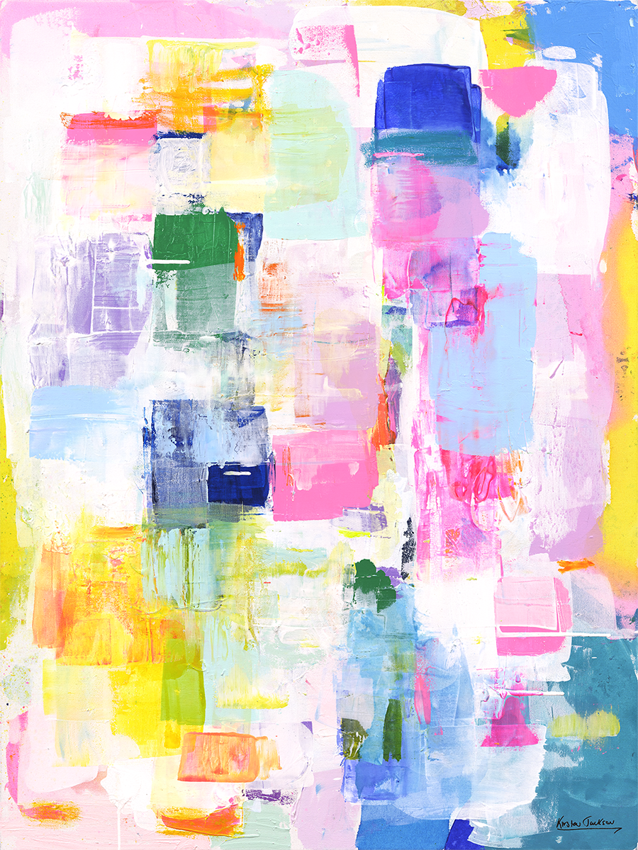 "I am loving life"  123cm x 93cm
